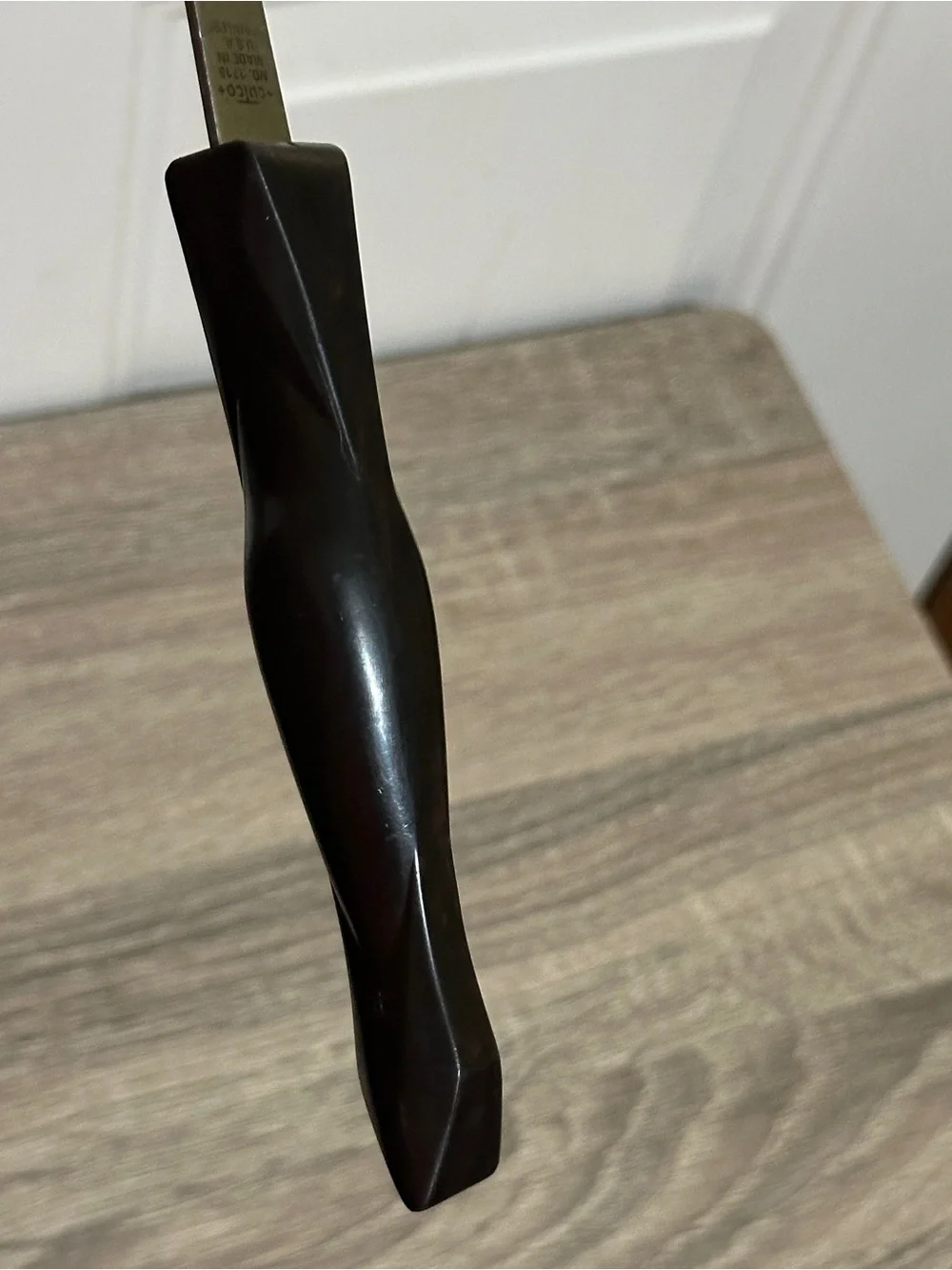 CUTCO 1715 BROWN SWIRL HANDLE SERVING SOUP LADLE KITCHEN UTENSIL USA